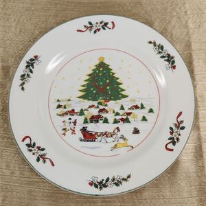 Panstone Christmas Salad Plate 7.5"